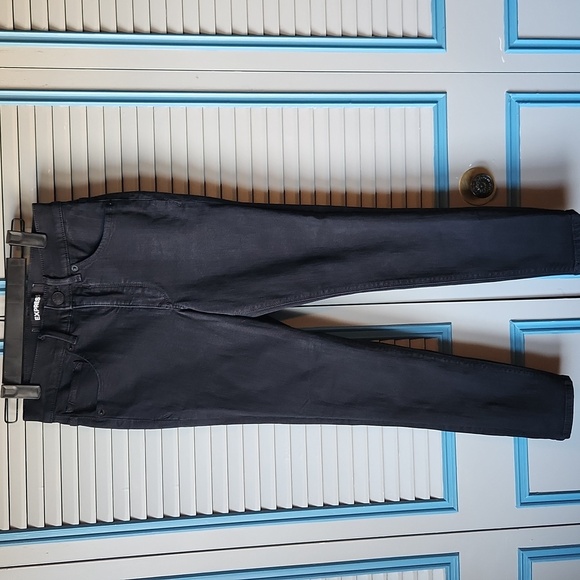 Express Women’s Black Ankle Leggings - Picture 2 of 14